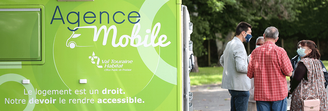 l'Agence mobile de Val Touraine Habitat